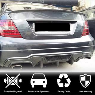 Difuzor Bara Spate V4 (pentru AMG SD/Coupe 2012-2014, Carbon) foto 2