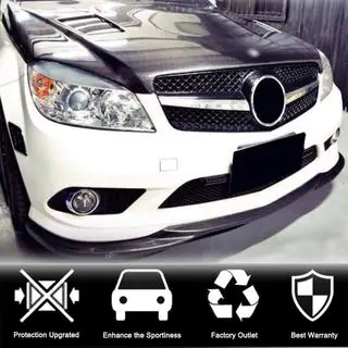 Prelungire bara fata Lip (pentru AMG-Line 2008-2011, Carbon) foto 2