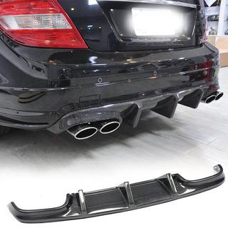 Difuzor bara spate V2 (pentru AMG SD 2008-2011, Carbon) foto 1