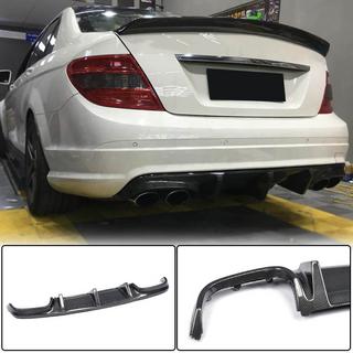 Difuzor bara spate V2 (pentru AMG SD 2008-2011, Carbon) foto 2