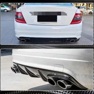 Difuzor Bara Spate V3 pentru AMG SD 2008-2011 Carbon foto 4