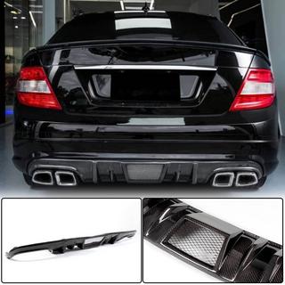 Difuzor bara spate V4 (pentru AMG SD 2008-2011, Carbon) foto 1
