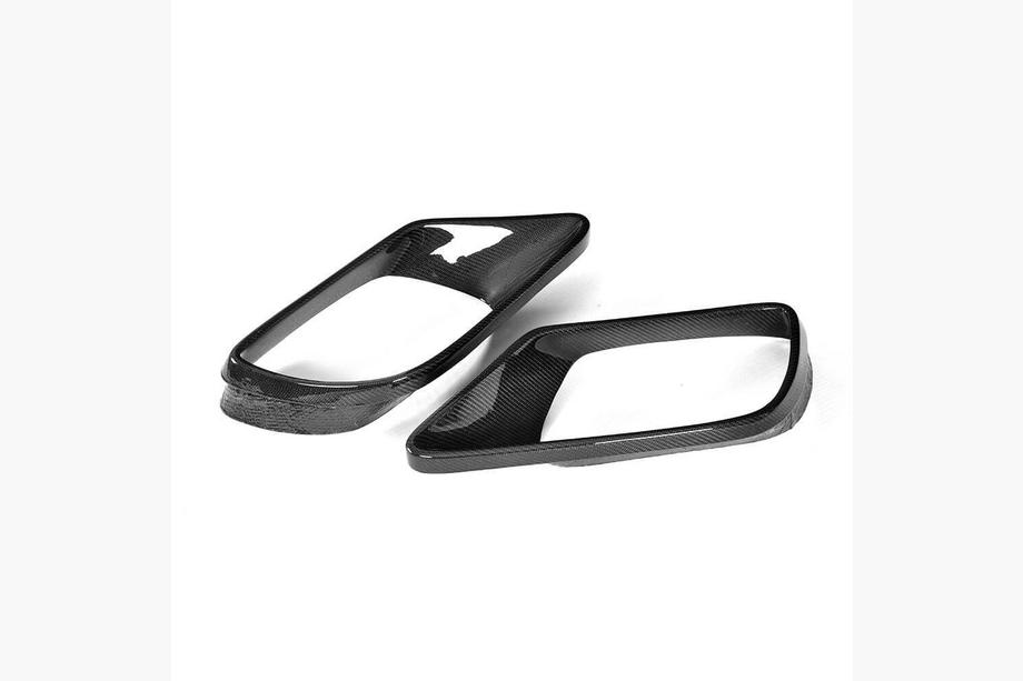Mercedes S-class W222 2013-2022 Insertii carbon bara fata (pentru AMG 2016-2018) Foto 5