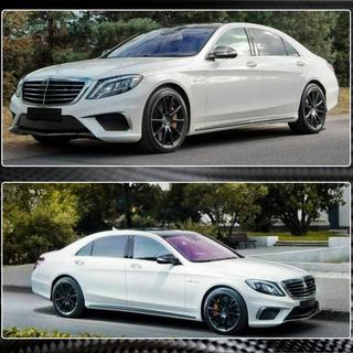 Praguri Laterale (pentru S63 AMG 2014-2017, Carbon) foto 3