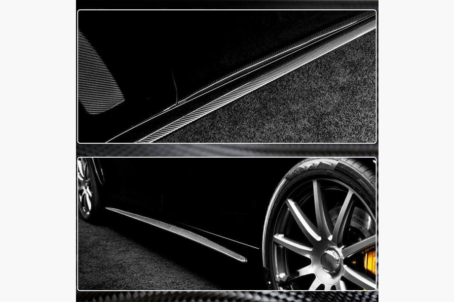 Mercedes S-class W222 2013-2022 Praguri Laterale (pentru S63 AMG 2014-2017, Carbon) Foto 4