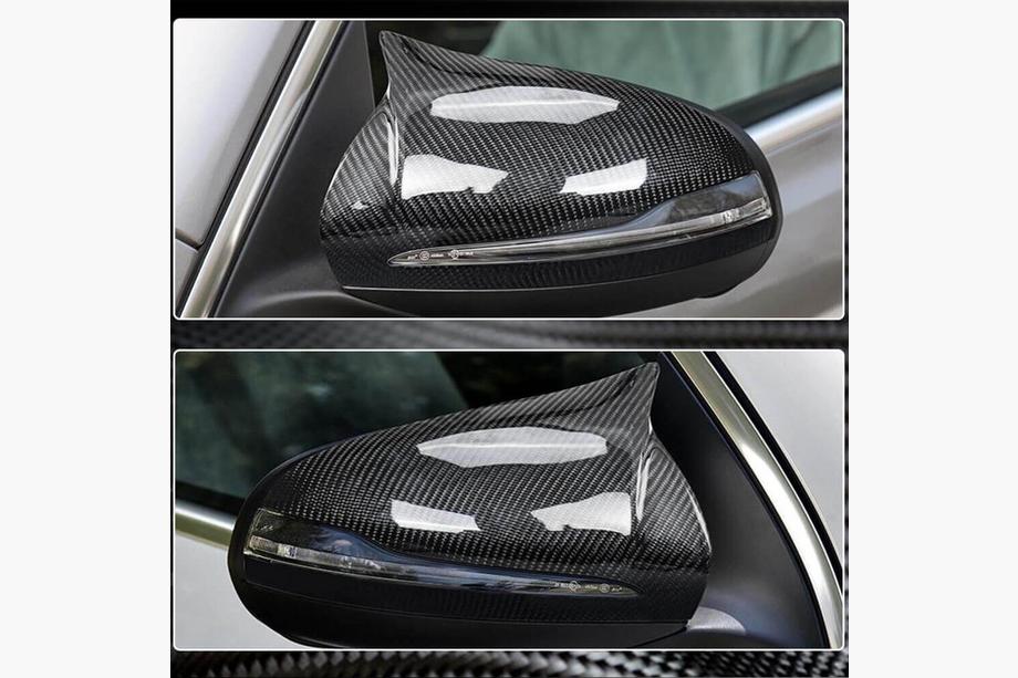 Mercedes S-class W222 2013-2022 Capace Oglinzi V2 (2014-2017, Carbon Uscat) Foto 4