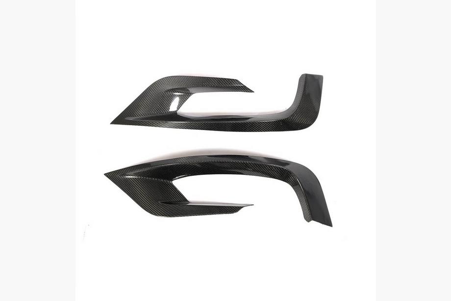 Mercedes S-class W222 2013-2022 Capace Bara Fata Carbon (pentru AMG-Line 2014-2017) Foto 4