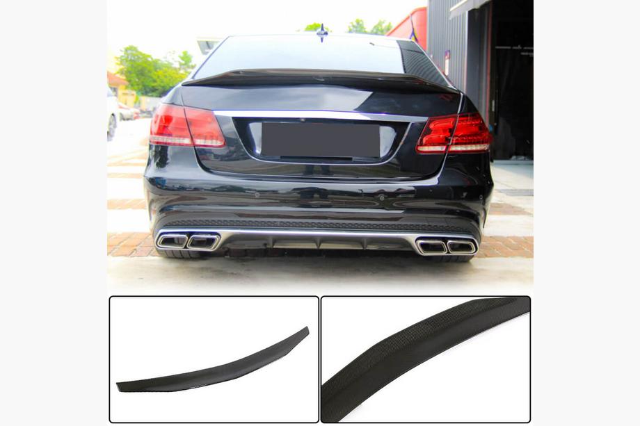 Mercedes E-сlass W212 2009-2016 Spoiler V4 (Carbon) Image