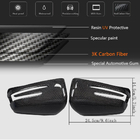 Mercedes E-class W212 2009-2016 Capace Oglinzi Carbon foto 6
