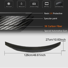 Mercedes E-сlass W213 2016-2023 Spoiler V1 (Carbon) foto 5