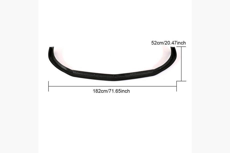 Mercedes E-class W213 2016-2023 Prelungire bara fata Lip (pentru Base 2016-2019, Carbon) Foto 6