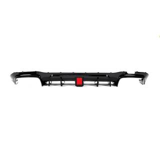 Difuzor bara spate cu tipsuri V1 (pentru AMG/AMG-Line 2016-2019, Carbon) foto 4