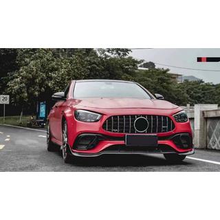 Lip bara fata (pentru E63 AMG 2020-2023, Carbon) foto 2
