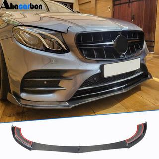 Lip Bara Fata V1 pentru AMG-Line / E43 AMG 2016-2019, Carbon foto 1