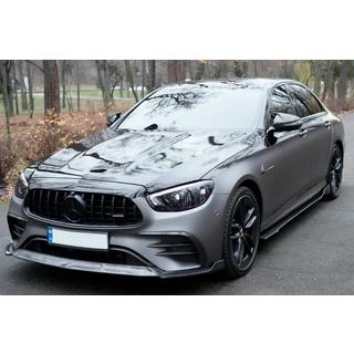 Extensii bara fata (pentru AMG-Line 2020+, Carbon Uscat) foto 4