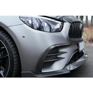 Extensii bara fata (pentru AMG-Line 2020+, Carbon Uscat) foto 1