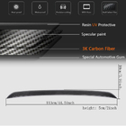 Mercedes E-сlass W213 2016-2023 Blenda Spoiler (Carbon) foto 5