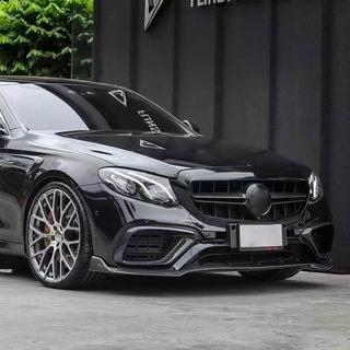 Capace bara fata carbon pentru E63 AMG 2016-2019 foto 2
