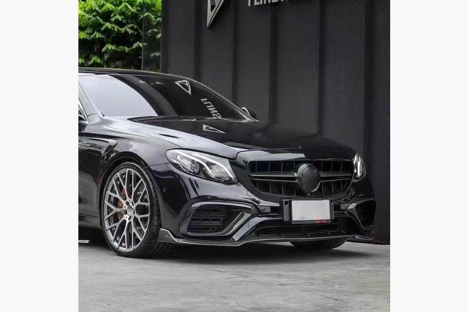Mercedes E-class W213 2016-2023 Capace bara fata carbon pentru E63 AMG 2016-2019 Foto 2