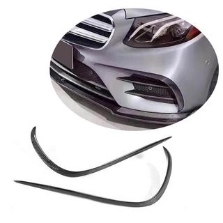 Extensii bara fata V2 (pentru E43 AMG 2016-2019, Carbon) foto 1