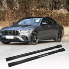 Mercedes E-class W213 2016-2023 Praguri Laterale (2016-2019, Carbon) foto 7