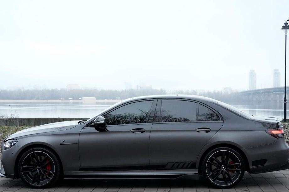 Mercedes E-class W213 2016-2023 Praguri Laterale (2016-2019, Carbon) Image