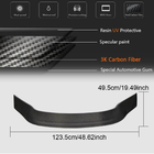 Mercedes CLA C117 2013-2019 Spoiler V4 (SD, Carbon) foto 6