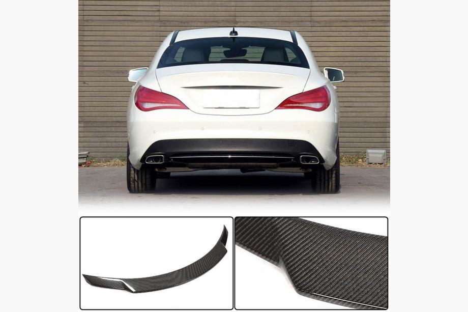 Mercedes CLA C117 2013-2019 Spoiler V7 (SD, Carbon) Image