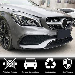 Prelungire bara fata Lip (pentru AMG-Line SD 2017-2019, Carbon) foto 3