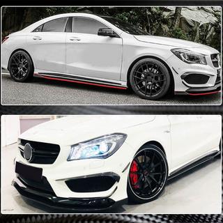 Extensii Bara Fata Carbon pentru CLA45 AMG SD 2013-2016 foto 3