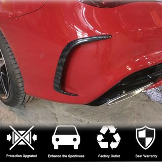 Capace Bara Spate V1 (pentru AMG-Line / CLA45 AMG SD, Carbon) foto 2