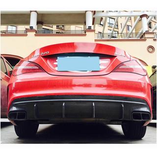 Difuzor Bara Spate V2 (pentru AMG-Line / CLA45 AMG, Carbon) foto 2