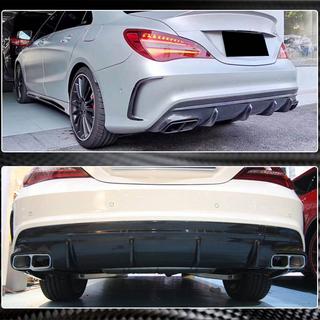 Difuzor bara spate pentru AMG-Line / CLA45 AMG 2017-2019, Carbon foto 4
