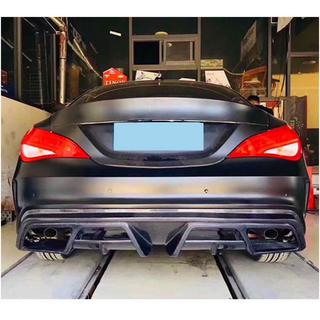 Difuzor Bara Spate V1 (pentru AMG-Line / CLA45 AMG 2013-2016, Carbon) foto 2