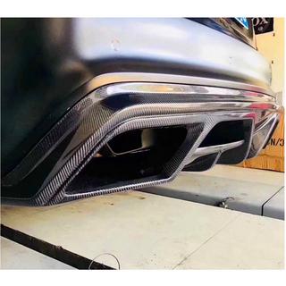 Difuzor Bara Spate V1 (pentru AMG-Line / CLA45 AMG 2013-2016, Carbon) foto 3