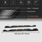 Mercedes CLA C117 2013-2019 Praguri Laterale V3 (pentru HB, Carbon) foto 5