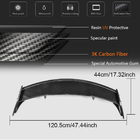 Mercedes A-class W176 2012-2018 Spoiler V1 (pentru HB, Carbon) foto 5