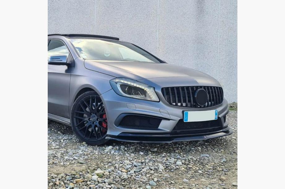 Mercedes A-class W176 2012-2018 Lip bara fata (pentru A45 AMG, ABS) Foto 3