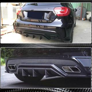 Difuzor Bara Spate V2 (pentru AMG-Line / A45 AMG HB) foto 3