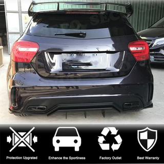 Capace Flap bara spate (pentru AMG-Line / A45 AMG HB, Carbon) Mercedes A-class W176 2012-2018 foto 2