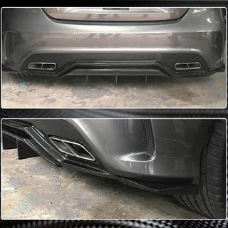 Capace Flap bara spate (pentru AMG-Line / A45 AMG HB, Carbon) Mercedes A-class W176 2012-2018 foto 4