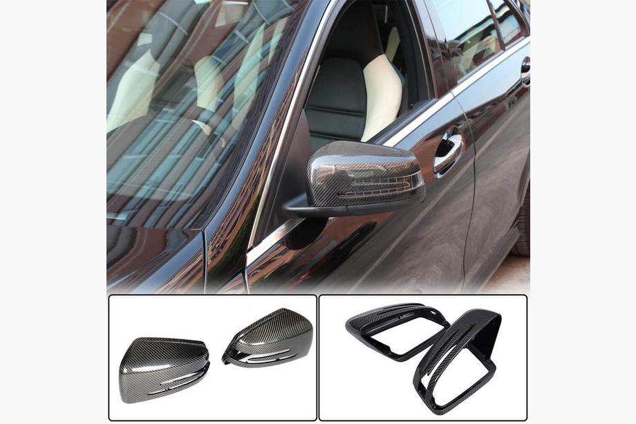 Mercedes A-class W176 2012-2018 Capace Oglinzi Carbon Foto 2