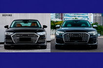 Audi A8 2018- Kit restyling cu inlocuire faruri (catre S8 2025) foto 1