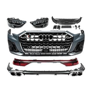 Kit restyling cu inlocuire faruri (catre S8 2025) Audi A8 2018- foto 4
