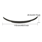 Mercedes A-class W177 2018- Spoiler V1 (pentru SD, Carbon) foto 5