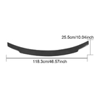 Mercedes A-class W177 2018- Spoiler V3 (pentru SD, Carbon) foto 5