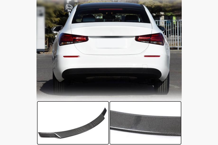 Mercedes A-class W177 2018- Spoiler V3 (pentru SD, Carbon) Image