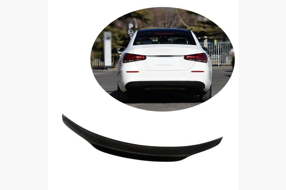 Mercedes A-class W177 2018- Spoiler V4 (pentru SD, Carbon) Image