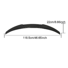 Mercedes A-class W177 2018- Spoiler V5 (pentru SD, Carbon) foto 5