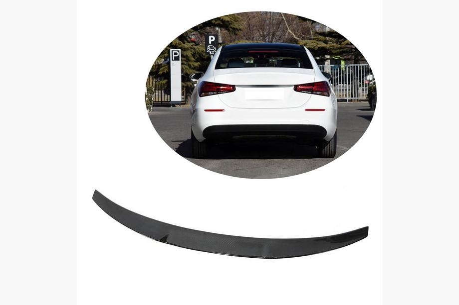 Mercedes A-class W177 2018- Spoiler V5 (pentru SD, Carbon) Image
